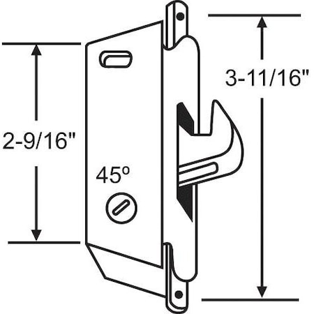 Strybuc Mortise Lock Round 16-171